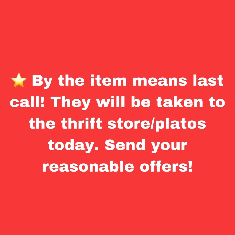 ⭐️ last chance!